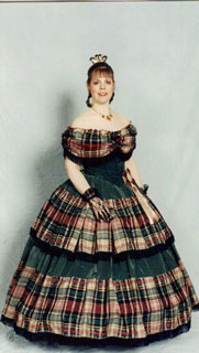 1860 Gown by Kathy Draves